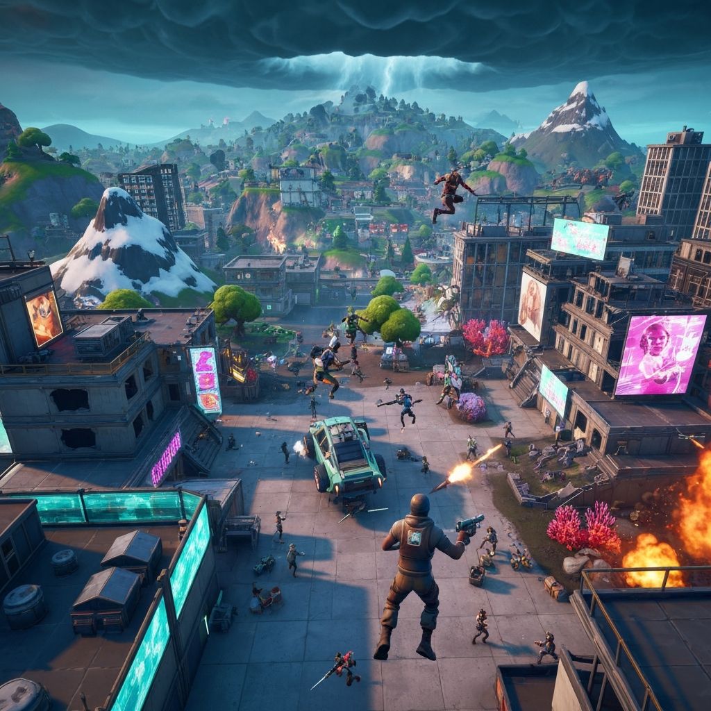 Fortnite Chapter 6 Map Leak Shows Underwater POIs and New Mechanics